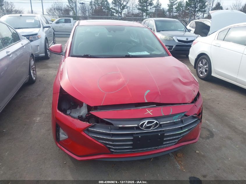2020 Hyundai Elantra Value Edition VIN: 5NPD84LFXLH553117 Lot: 43965674