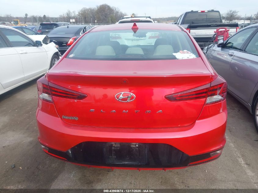2020 Hyundai Elantra Value Edition VIN: 5NPD84LFXLH553117 Lot: 43965674
