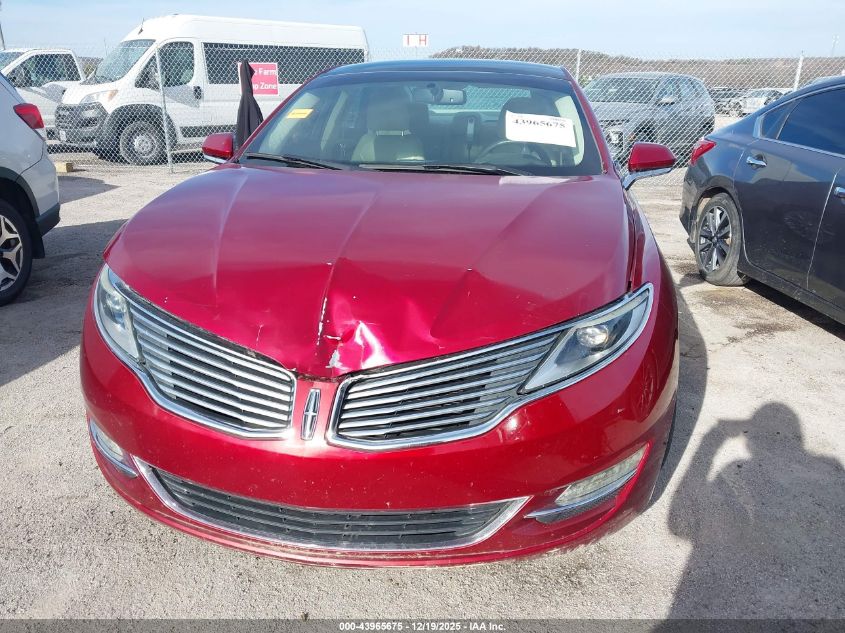 2013 Lincoln Mkz VIN: 3LN6L2G94DR812307 Lot: 43965675