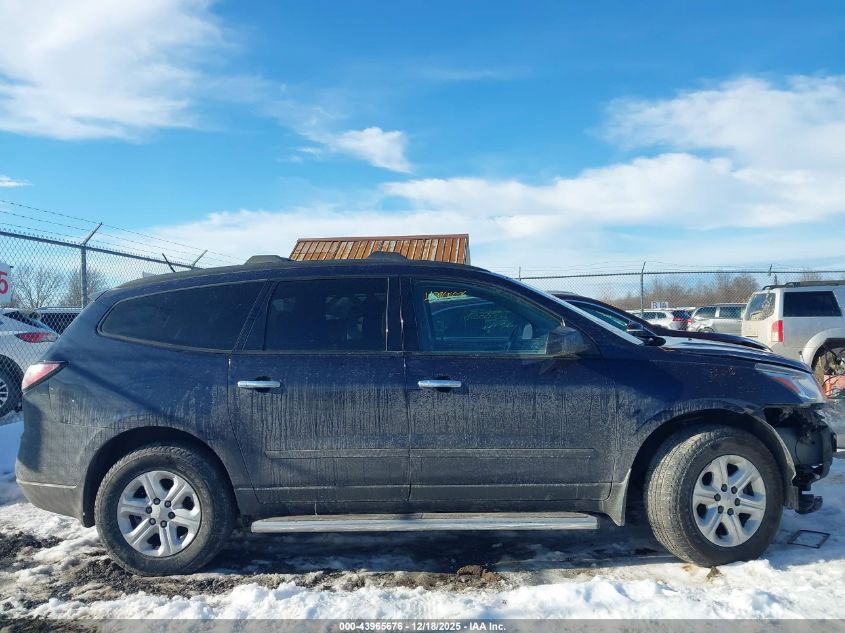 2017 Chevrolet Traverse Ls VIN: 1GNKVFKD2HJ202431 Lot: 43965676