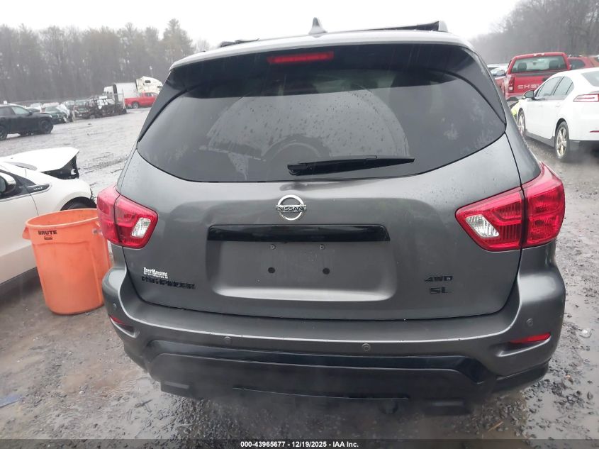 2019 Nissan Pathfinder Sl VIN: 5N1DR2MM1KC647424 Lot: 43965677