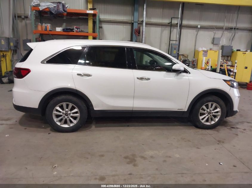 2020 Kia Sorento 2.4L Lx VIN: 5XYPGDA39LG689593 Lot: 43965680