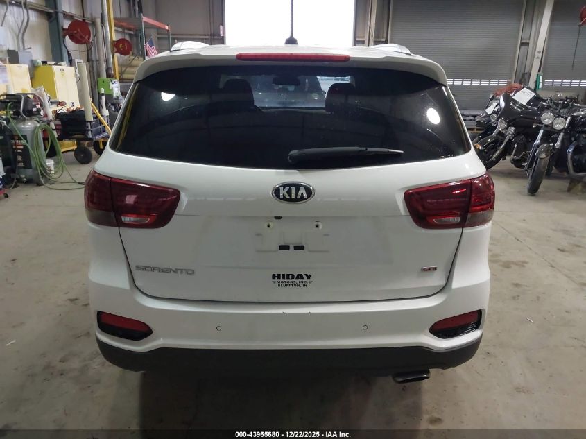 2020 Kia Sorento 2.4L Lx VIN: 5XYPGDA39LG689593 Lot: 43965680
