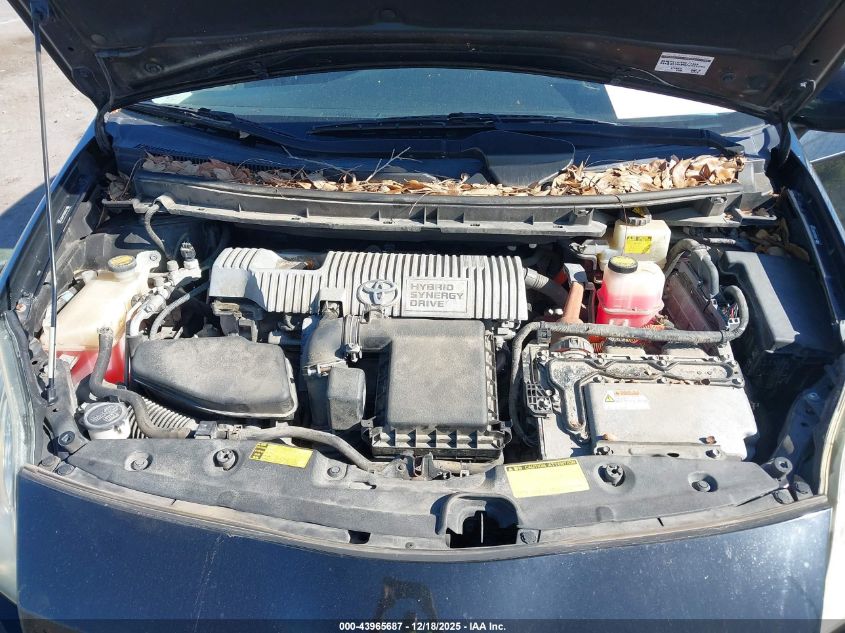 2010 Toyota Prius Iv VIN: JTDKN3DU2A0071260 Lot: 43965687