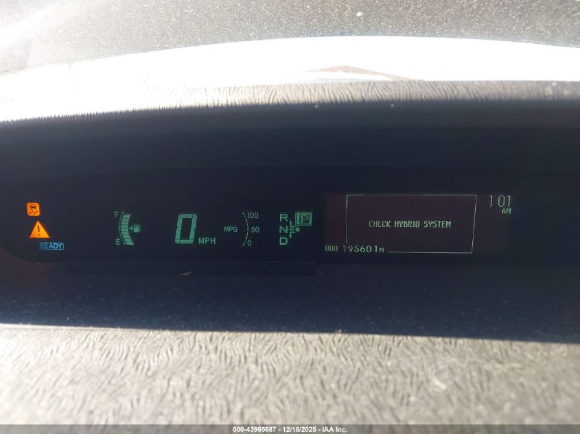 2010 Toyota Prius Iv VIN: JTDKN3DU2A0071260 Lot: 43965687