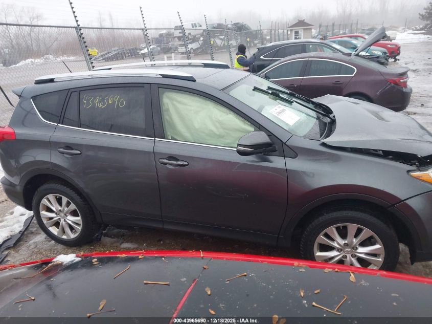 2015 Toyota Rav4 Limited VIN: JTMDFREV7FD167398 Lot: 43965690