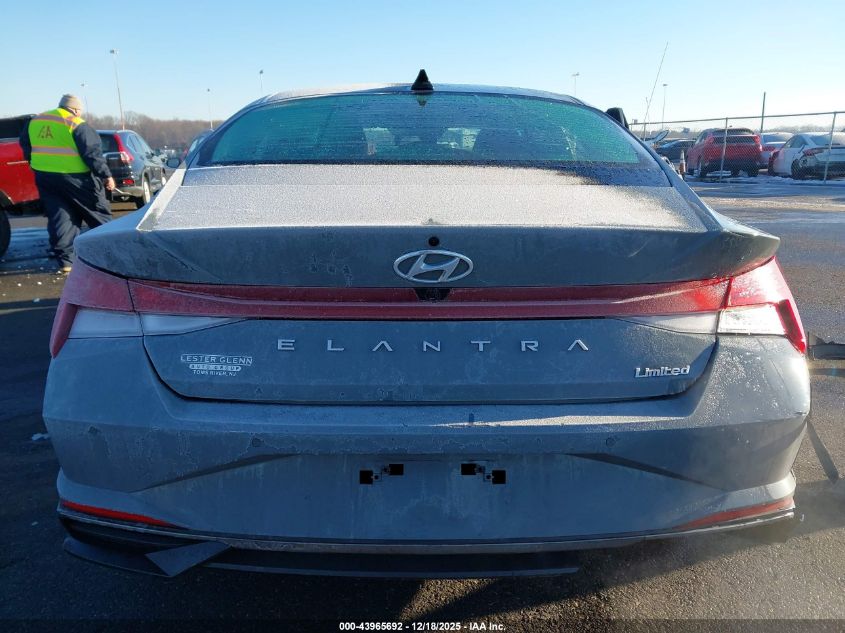 2023 Hyundai Elantra Limited VIN: KMHLP4AG3PU430485 Lot: 43965692