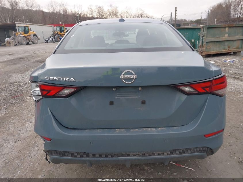 2025 Nissan Sentra Sv VIN: 3N1AB8CV6SY283049 Lot: 43965695