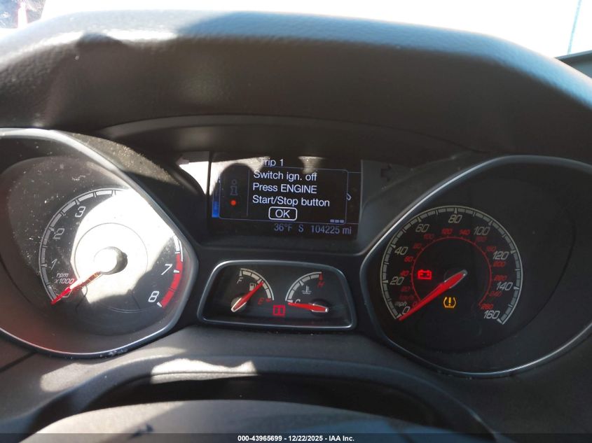 2013 Ford Focus St VIN: 1FADP3L96DL170494 Lot: 43965699