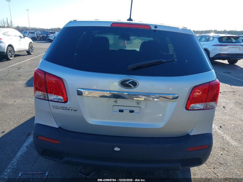 2012 Kia Sorento Lx VIN: 5XYKT3A18CG195501 Lot: 43965704