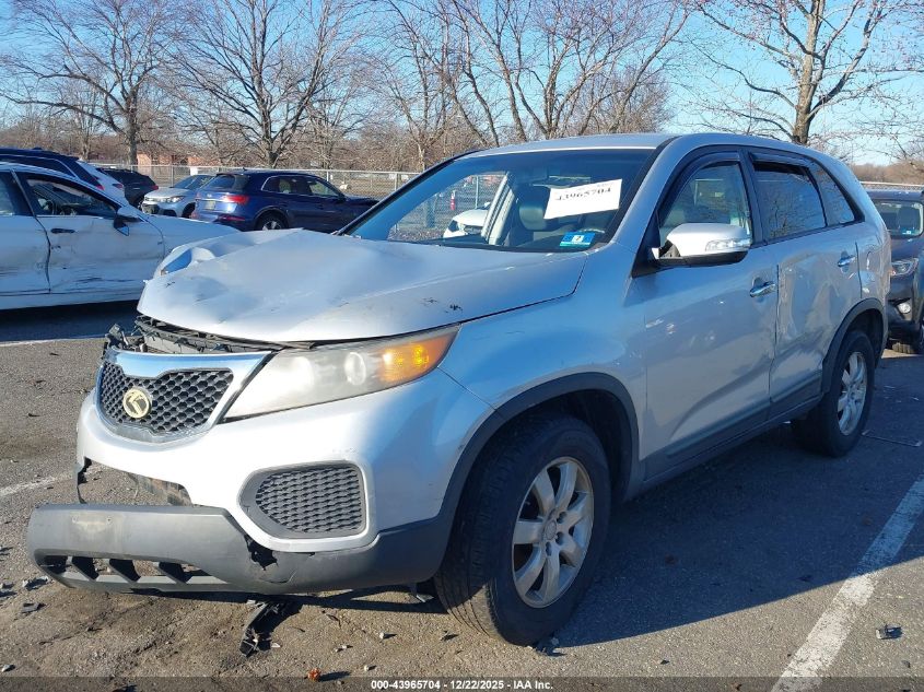 2012 Kia Sorento Lx VIN: 5XYKT3A18CG195501 Lot: 43965704