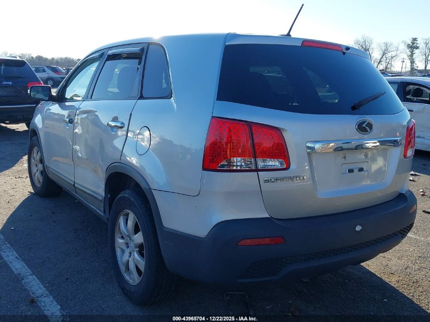 2012 Kia Sorento Lx VIN: 5XYKT3A18CG195501 Lot: 43965704