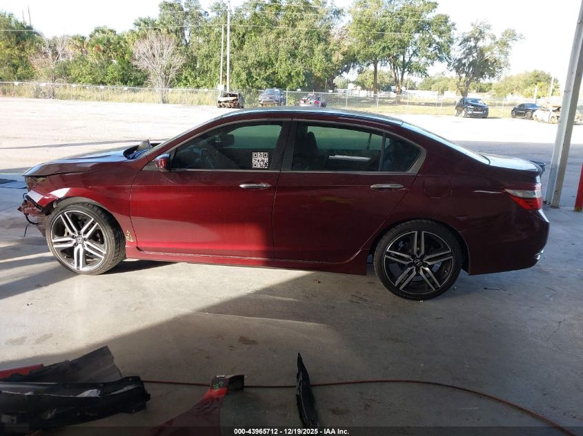 2017 Honda Accord Sport VIN: 1HGCR2F53HA155876 Lot: 43965712