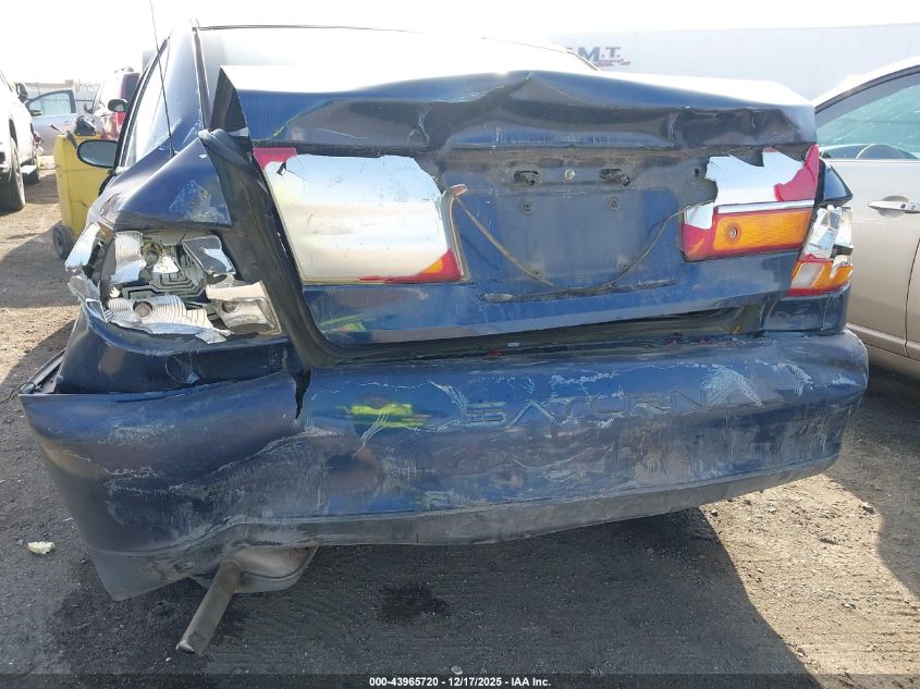 2000 Saturn Ls1 VIN: 1G8JU52F5YY699012 Lot: 43965720