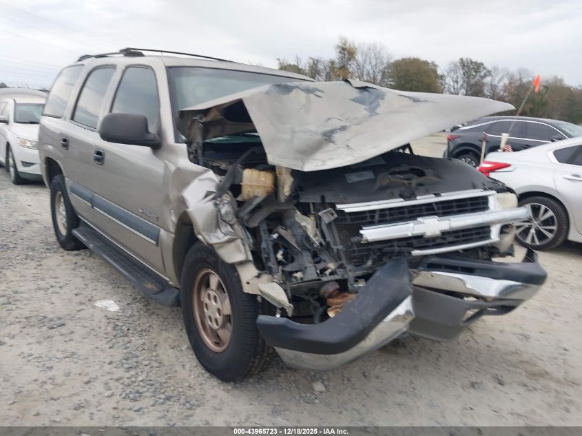 2002 Chevrolet Tahoe Ls VIN: 1GNEC13Z92R188326 Lot: 43965723