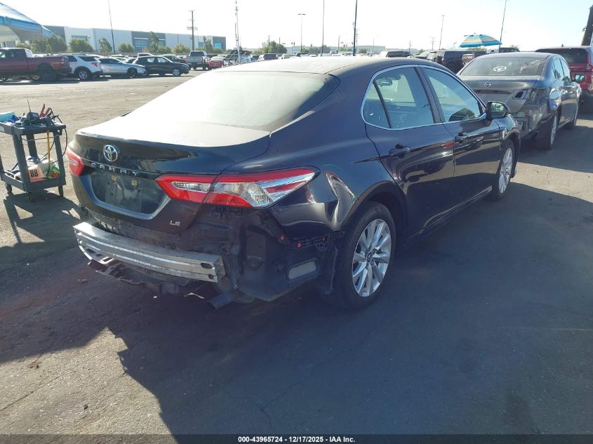 2018 Toyota Camry Le VIN: 4T1B11HKXJU511044 Lot: 43965724