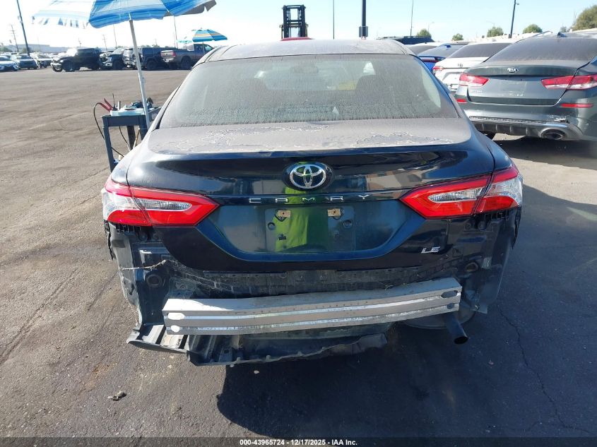 2018 Toyota Camry Le VIN: 4T1B11HKXJU511044 Lot: 43965724