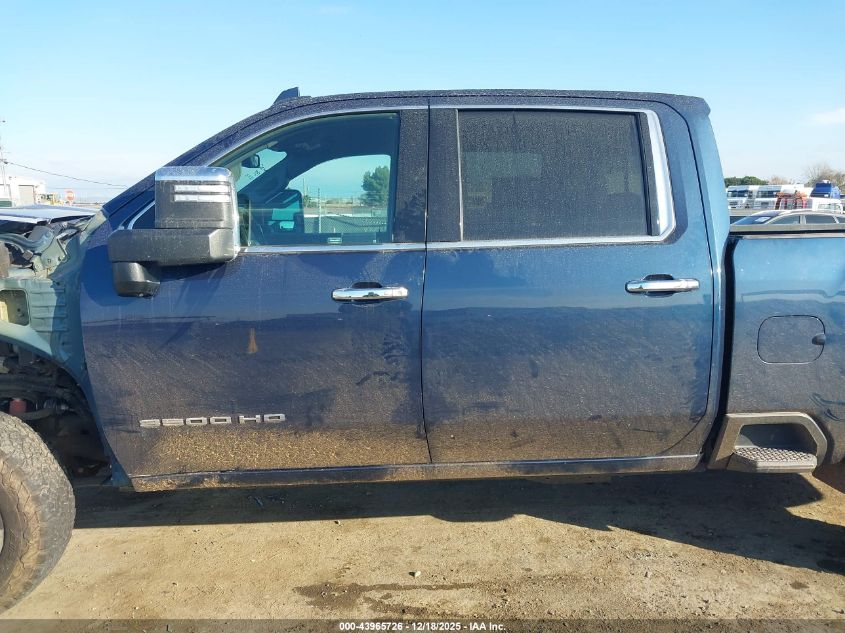 2021 GMC Sierra 3500Hd 4Wd Standard Bed Slt VIN: 1GT49UEY9MF153413 Lot: 43965726