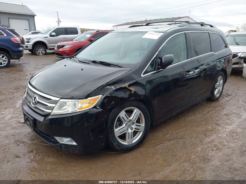 2013 Honda Odyssey Touring/Touring Elite VIN: 5FNRL5H97DB003774 Lot: 43965727