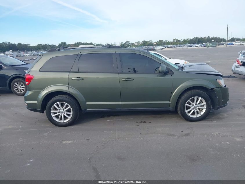 2017 Dodge Journey Sxt VIN: 3C4PDCBG6HT697087 Lot: 43965731
