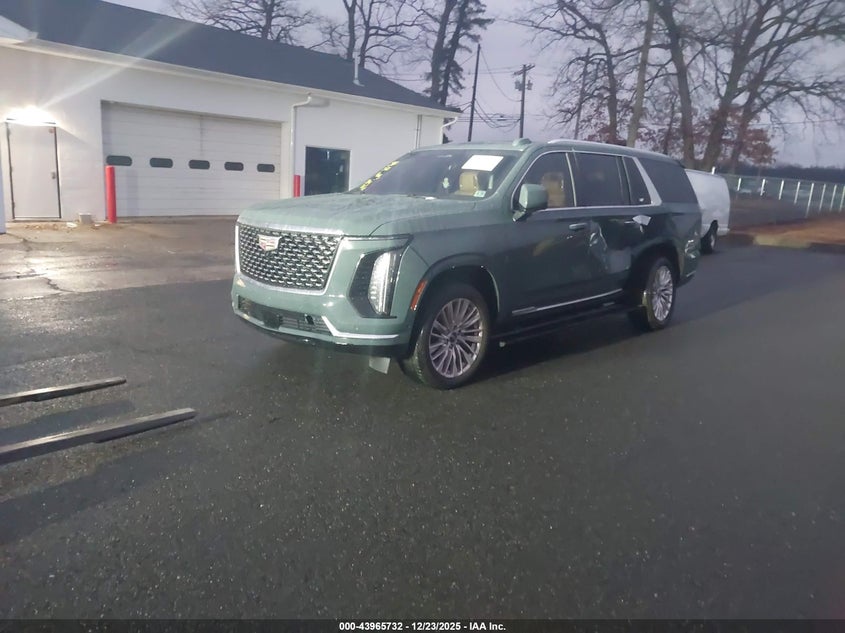Vin: 1gys9krlxsr219774, lot: 44461390, cadillac escalade esv premium luxury 20252