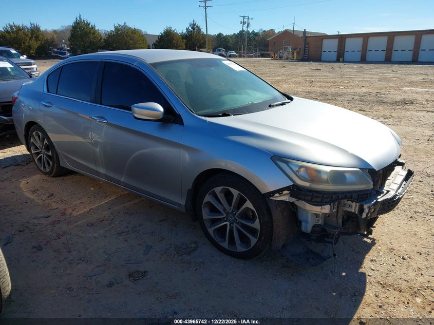 1HGCR2F58EA089773 2014 Honda Accord Sport auction photo 1