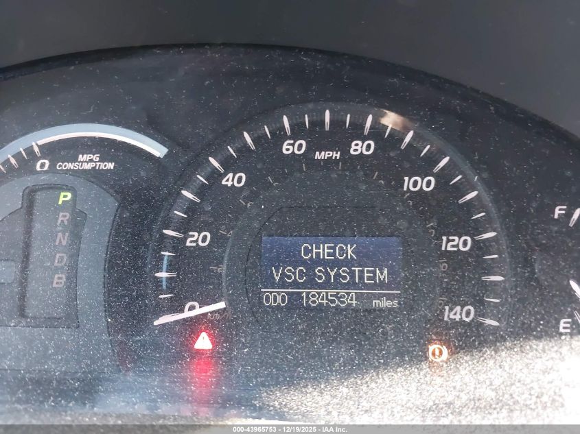 2008 Toyota Camry Hybrid VIN: 4T1BB46K88U046274 Lot: 43965753