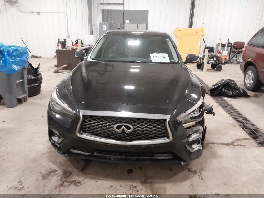 2019 Infiniti Q50 3.0T Luxe VIN: JN1EV7AR8KM553507 Lot: 43965760