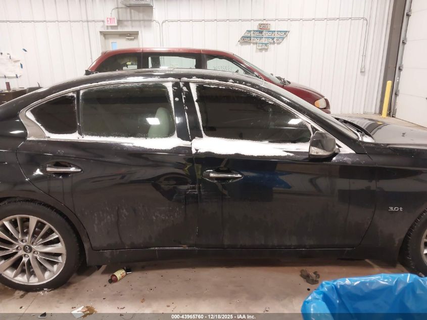 2019 Infiniti Q50 3.0T Luxe VIN: JN1EV7AR8KM553507 Lot: 43965760