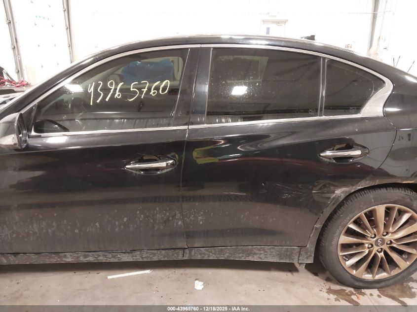 2019 Infiniti Q50 3.0T Luxe VIN: JN1EV7AR8KM553507 Lot: 43965760