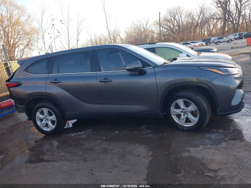 2023 Toyota Highlander L VIN: 5TDKDRAH7PS034353 Lot: 43965767