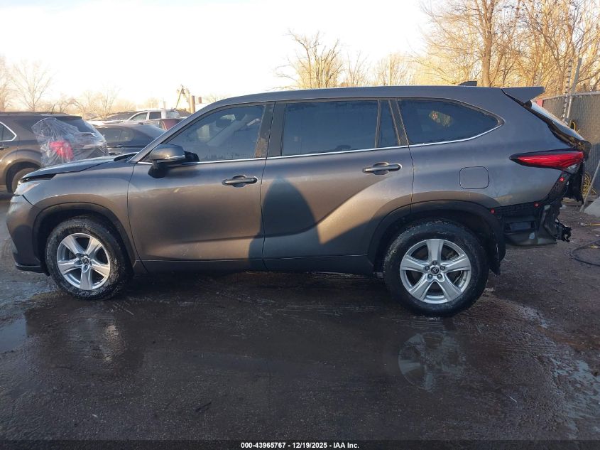 2023 Toyota Highlander L VIN: 5TDKDRAH7PS034353 Lot: 43965767