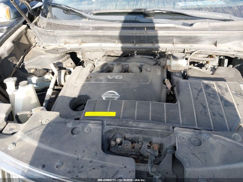 2009 Nissan Murano S VIN: JN8AZ18W99W202892 Lot: 43965771