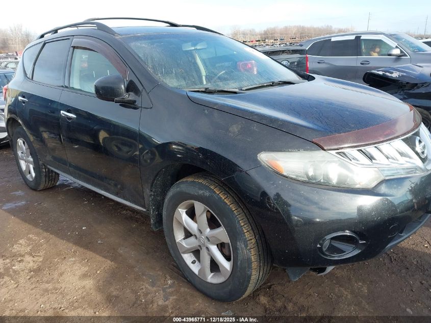 2009 Nissan Murano S VIN: JN8AZ18W99W202892 Lot: 43965771