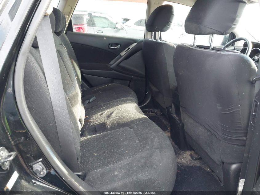 2009 Nissan Murano S VIN: JN8AZ18W99W202892 Lot: 43965771