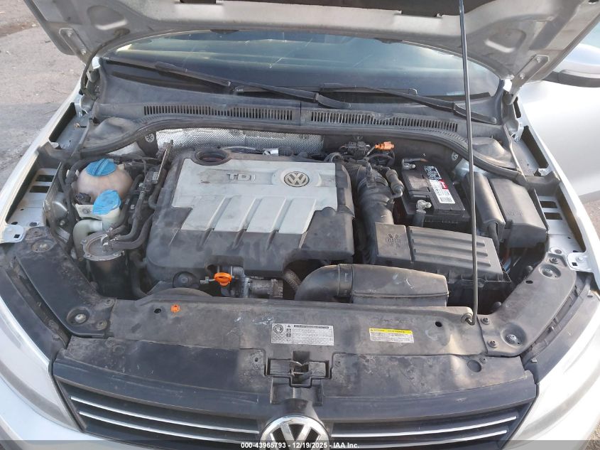 2013 Volkswagen Jetta 2.0L Tdi VIN: 3VWLL7AJ7DM292802 Lot: 43965793