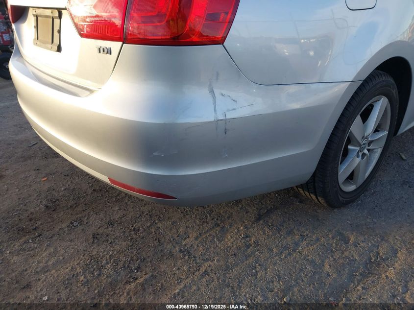 2013 Volkswagen Jetta 2.0L Tdi VIN: 3VWLL7AJ7DM292802 Lot: 43965793