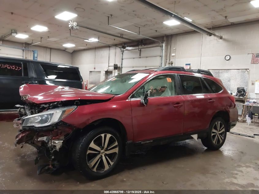 2019 Subaru Outback 2.5I Limited VIN: 4S4BSAJC8K3294391 Lot: 43965799