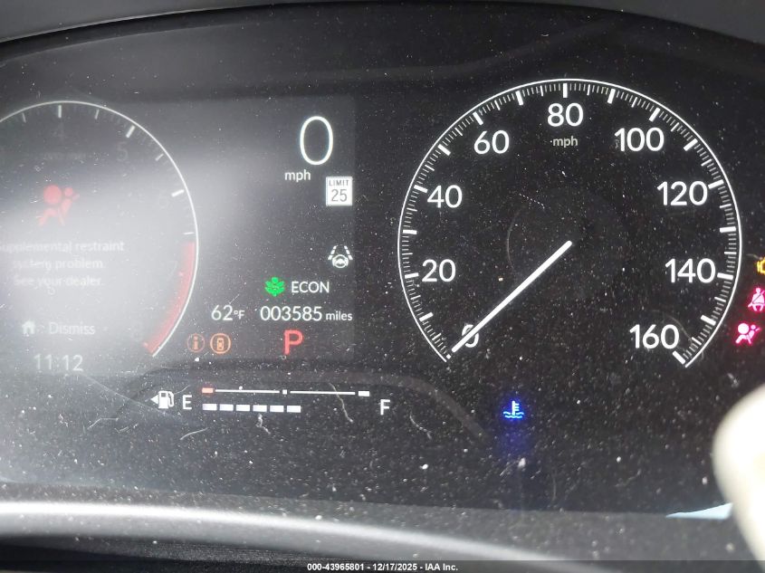 2025 Honda Civic Sedan Sport VIN: 19XFL2H8XSE031418 Lot: 43965801