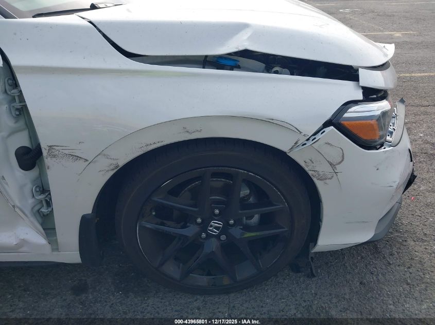 2025 Honda Civic Sedan Sport VIN: 19XFL2H8XSE031418 Lot: 43965801