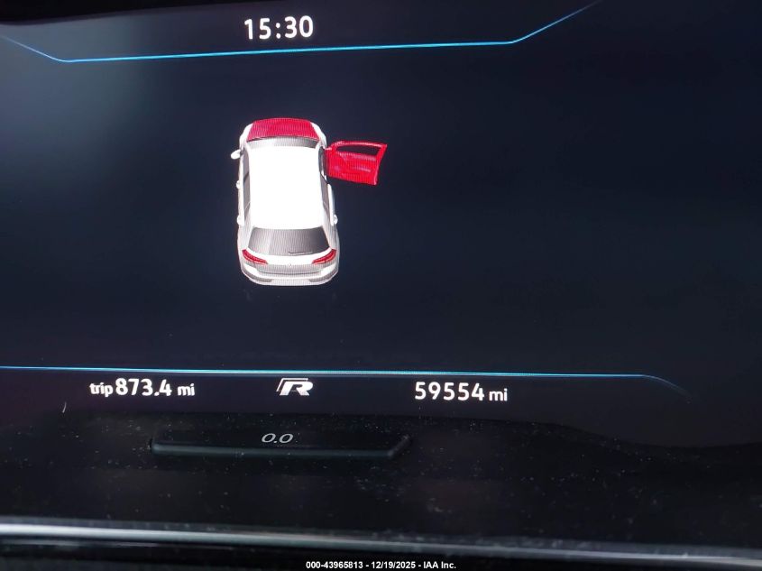 2018 Volkswagen Golf R 2.0T W/Dcc Navigation VIN: WVWWF7AU9JW065494 Lot: 43965813