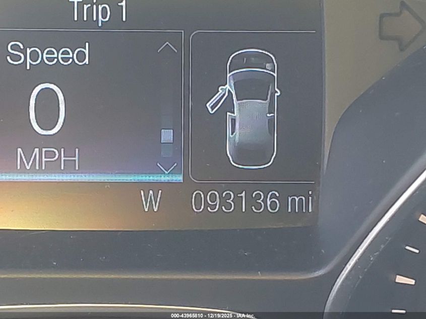 2016 Ford Escape Titanium VIN: 1FMCU9JX6GUC48091 Lot: 43965810