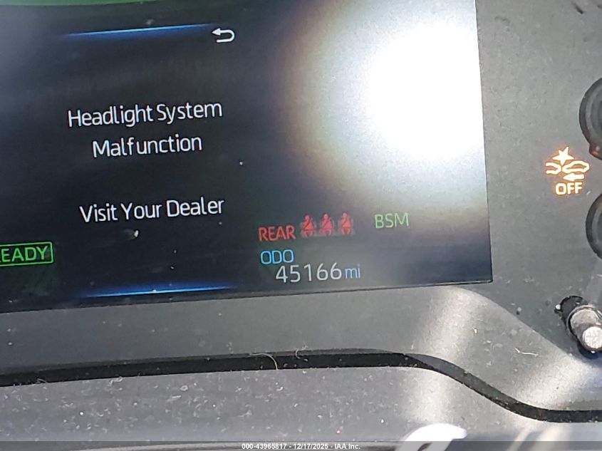 2021 Toyota Corolla Hybrid Le VIN: JTDEAMDEXMJ034141 Lot: 43965817