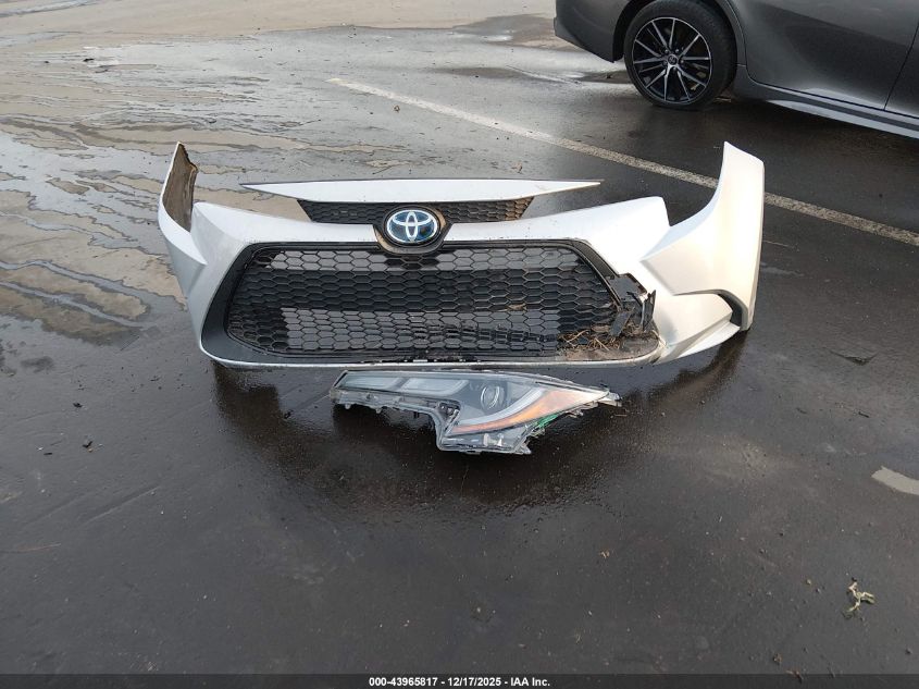 2021 Toyota Corolla Hybrid Le VIN: JTDEAMDEXMJ034141 Lot: 43965817