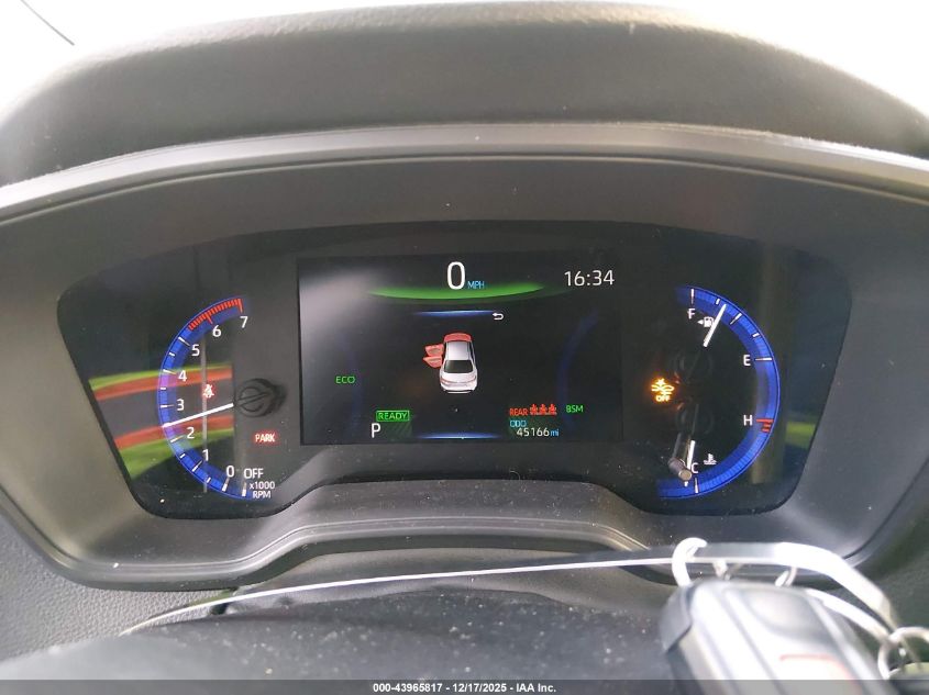 2021 Toyota Corolla Hybrid Le VIN: JTDEAMDEXMJ034141 Lot: 43965817