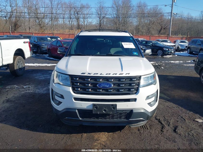 2017 Ford Explorer Xlt VIN: 1FM5K8D84HGA66287 Lot: 43965819