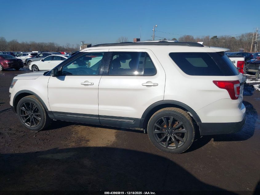 2017 Ford Explorer Xlt VIN: 1FM5K8D84HGA66287 Lot: 43965819