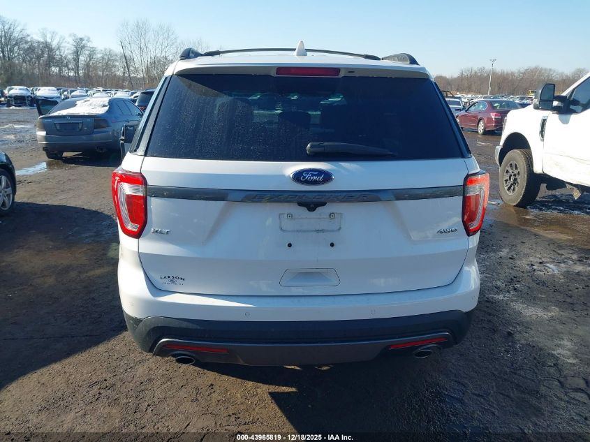 2017 Ford Explorer Xlt VIN: 1FM5K8D84HGA66287 Lot: 43965819