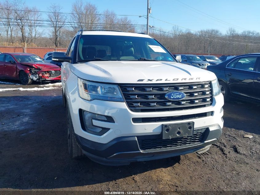 2017 Ford Explorer Xlt VIN: 1FM5K8D84HGA66287 Lot: 43965819