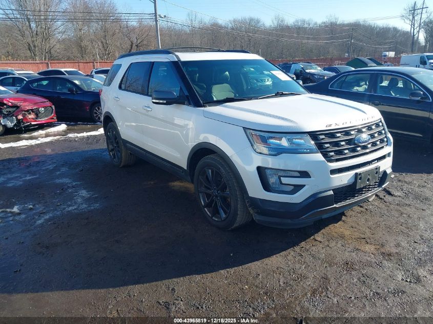 2017 Ford Explorer Xlt VIN: 1FM5K8D84HGA66287 Lot: 43965819